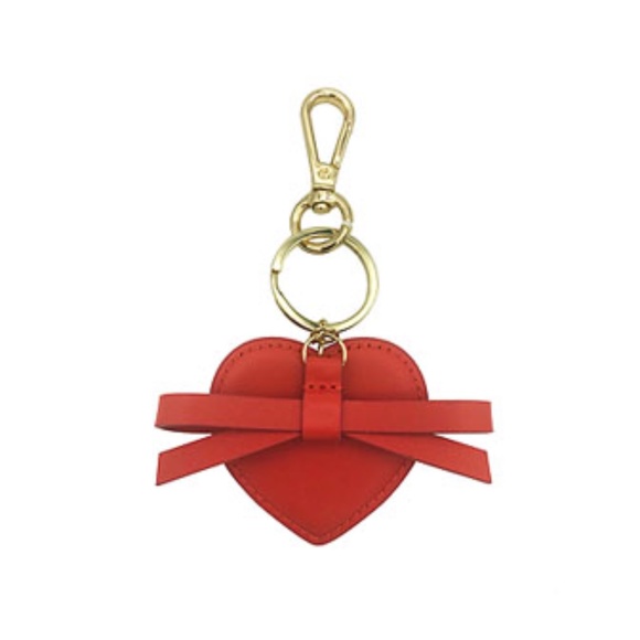 Escada Sport "LOVE" Heart & Bow Key Fob - Picture 1 of 3